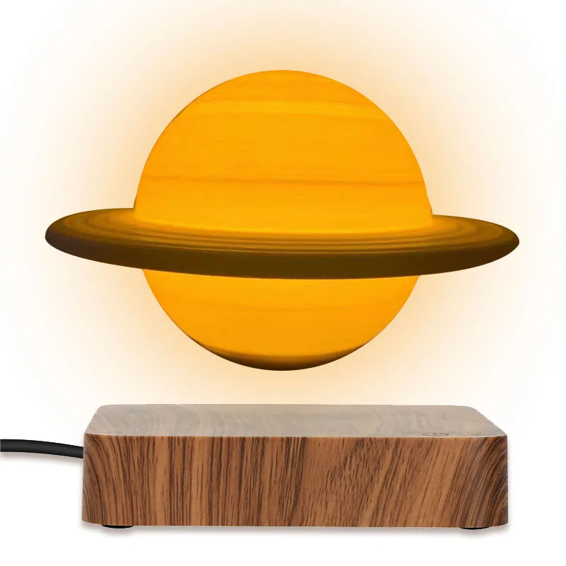 Levitating Saturn LED light creates a futuristic look in your LED Room.